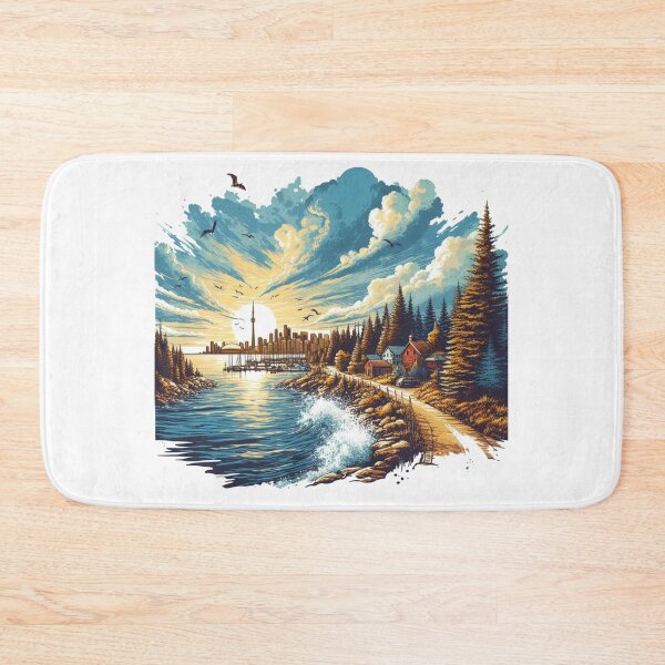 Item preview,  Port Severn to Port Elgin, aiming towards the city of Toronto from Fullers Bay designed and sold by PaintMeWorld.