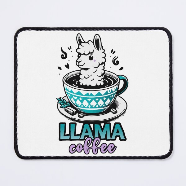 Item preview, LLAMA COFFEE designed and sold by Angry Swan Designs.