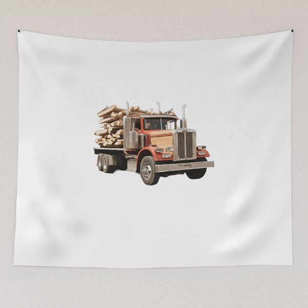 Item preview, Logging truck designed and sold by VisualWonders.