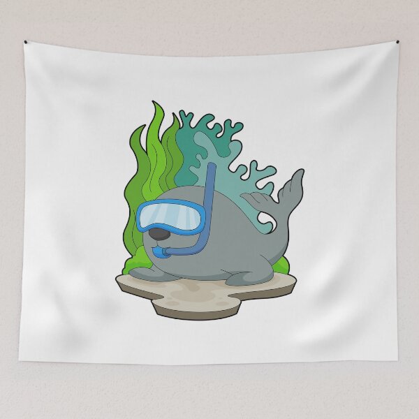 Item preview, Seal Diver Snorkel Diving designed and sold by Snabdesign84.