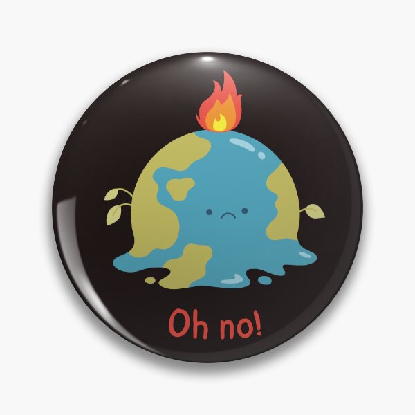 Item preview, Burning World - Oh no! designed and sold by WorldEyeDesigns.