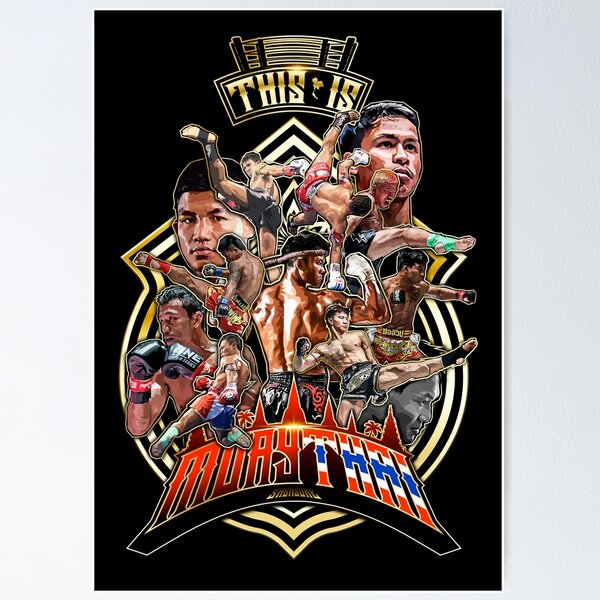 Item preview, 'THIS IS MUAYTHAI' by ShunsukeVisuals designed and sold by shunsukevisuals.