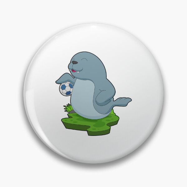 Item preview, Seal Soccer player Soccer designed and sold by Snabdesign84.