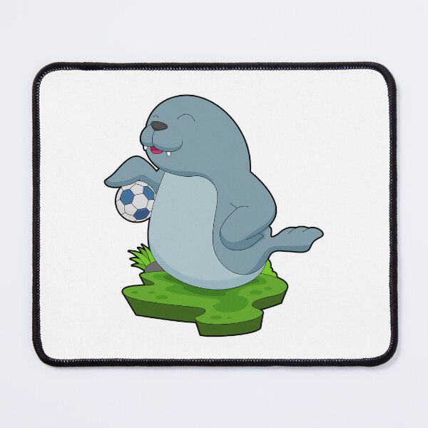 Item preview, Seal Soccer player Soccer designed and sold by Snabdesign84.
