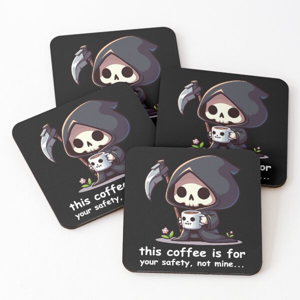 Item preview, Grim Reaper Coffee designed and sold by Kawaii-n-Spice.