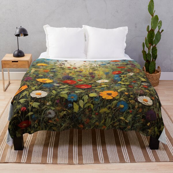 Item preview, Wildflower growth in meadow designed and sold by enhan.
