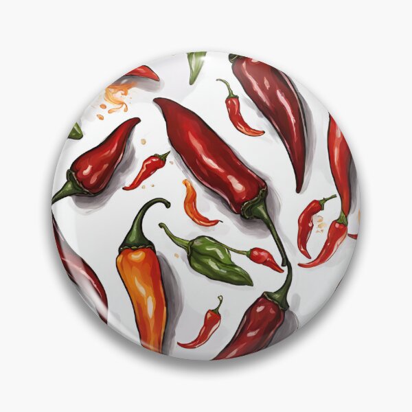 Artikelvorschau, Gewürzspektrum: Moderne feurige Thai-Chilis 2 entworfen und verkauft von PatternXS.