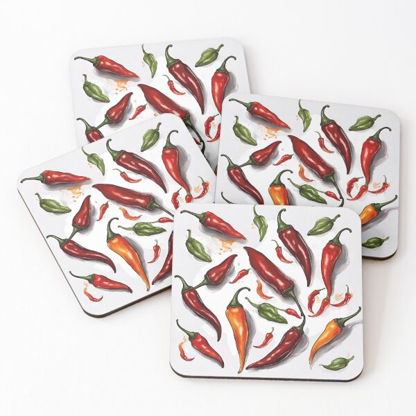 Item preview, Spice Spectrum: Contemporary Fiery Thai Chilis 2 designed and sold by PatternXS.