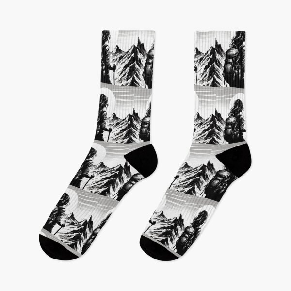 Item preview, Hiking Woman designed and sold by AdventureLoveG.