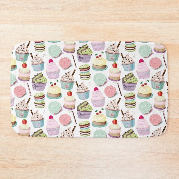 Item preview, Cupcake pattern with pistachio and chocolate designed and sold by Sandra Brezina.