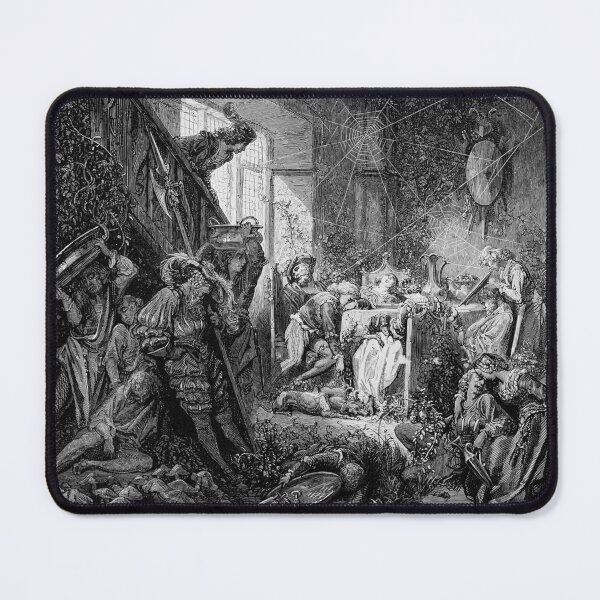 Item preview, La corte durmiente - Gustave Doré designed and sold by forgottenbeauty.