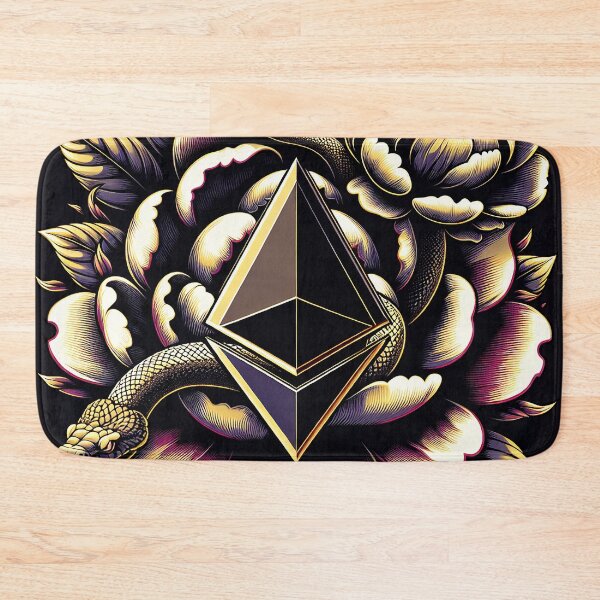 Item preview, ETH "Ethereal Serenity: Peonies and Serpents Enveloping Ethereum" designed and sold by zzz888.