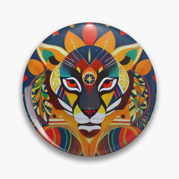 Item preview,  African lion  cartoon  animation designed and sold by VibeStyleShop.