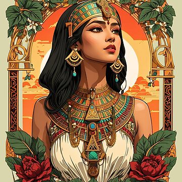 Unique Egyptian Cleopatra Art 4k - Etsy