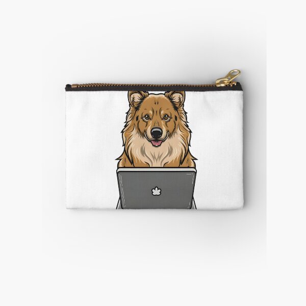 Item preview, German Shepard with laptop designed and sold by Blemenowo.