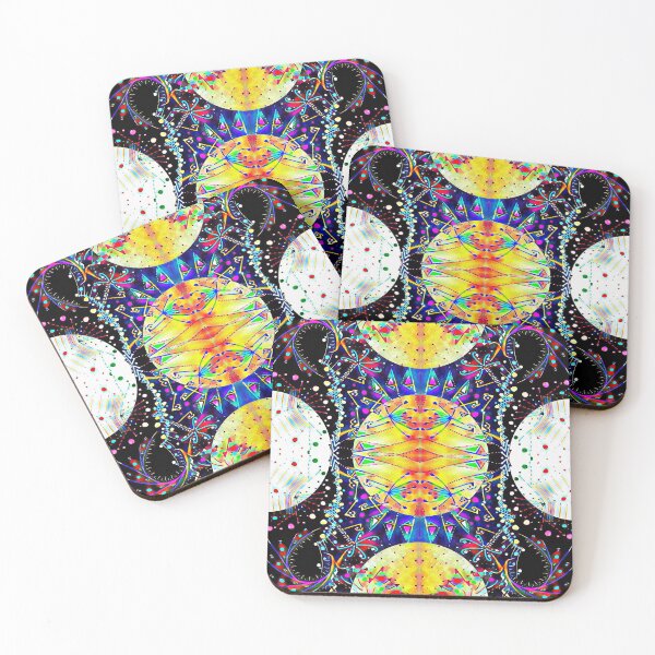 Item preview, Orbs or Planets in Space (Dark Pattern) designed and sold by thecakelin.