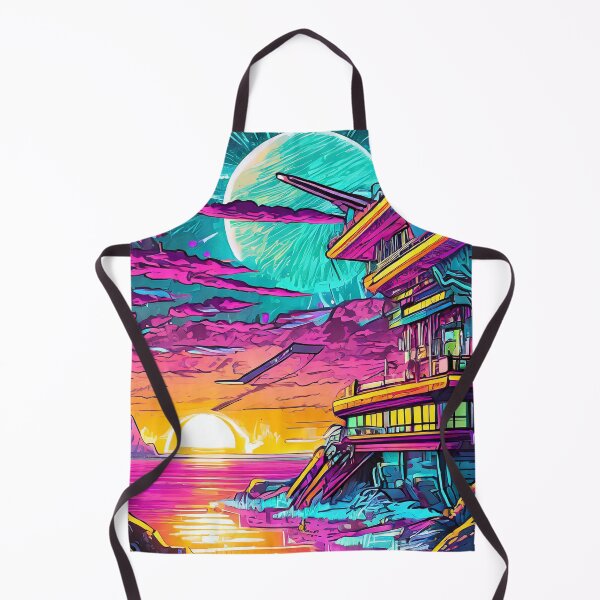 Item preview, 80s Neon Building designed and sold by NinjaRat.