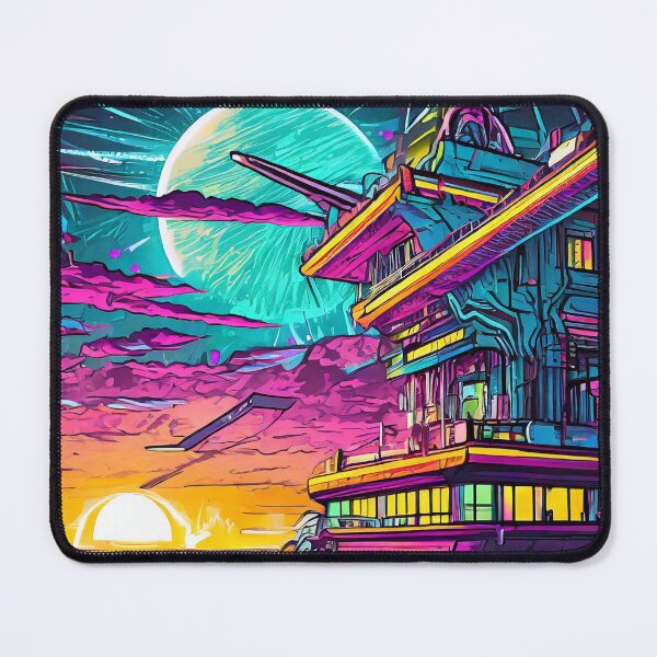 Item preview, 80s Neon Building designed and sold by NinjaRat.