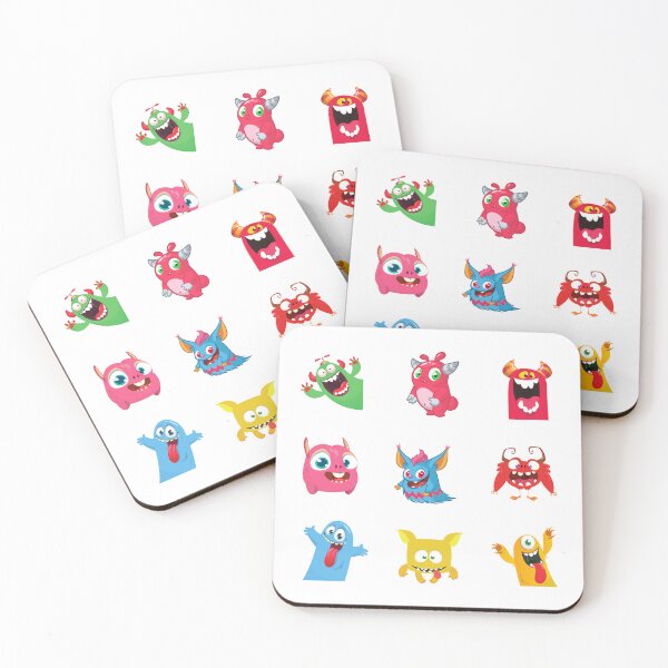 Item preview, cute creatures that try to scare you designed and sold by huape.
