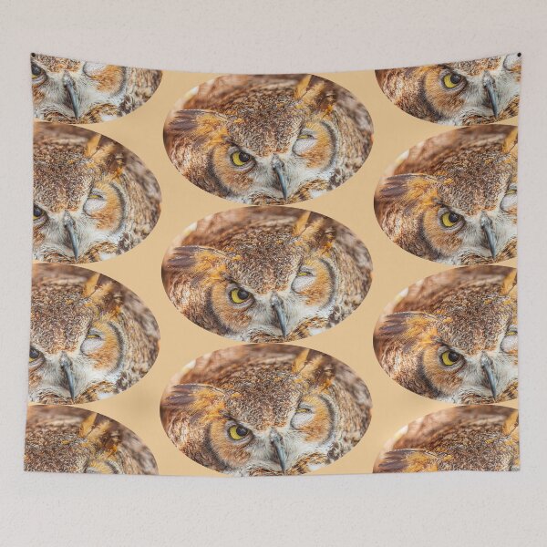 Item preview, Winking Great Horned Owl designed and sold by Dalyndigital Photography.