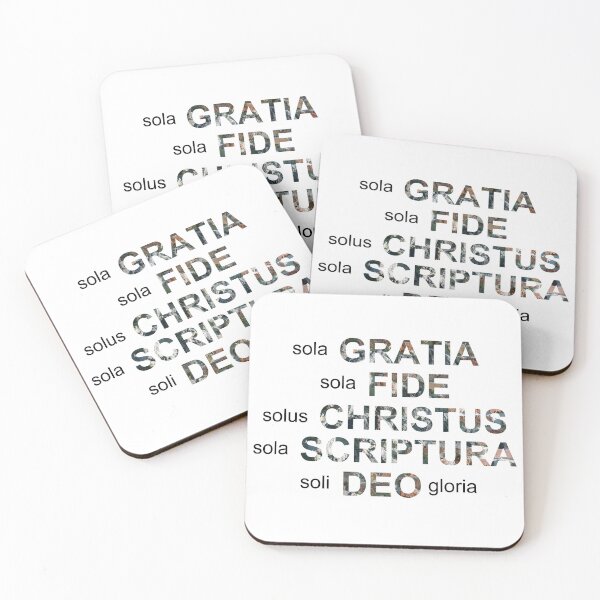 Item preview, Five solas designed and sold by NBiblePosters.