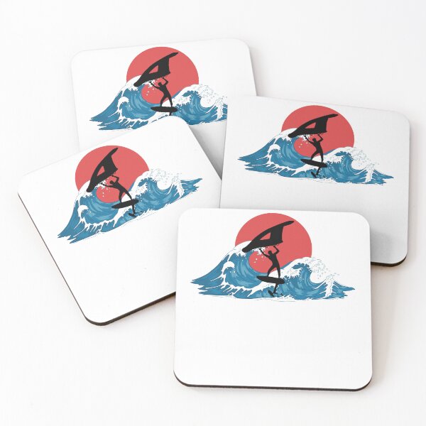 Item preview, wingfoiling waves- funny wing foil design great gift for wing surfer - wing foiling lovers designed and sold by nubiguru.