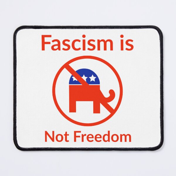 Item preview, Fascism is not freedom  designed and sold by Rachel the Artist .