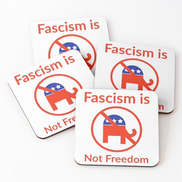 Item preview, Fascism is not freedom  designed and sold by Rachel the Artist .