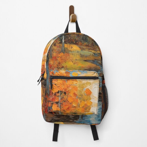 Item preview, Autumn nature landscape of colorful forest in interior designed and sold by enhan.