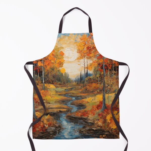 Item preview, Autumn nature landscape of colorful forest in interior designed and sold by enhan.