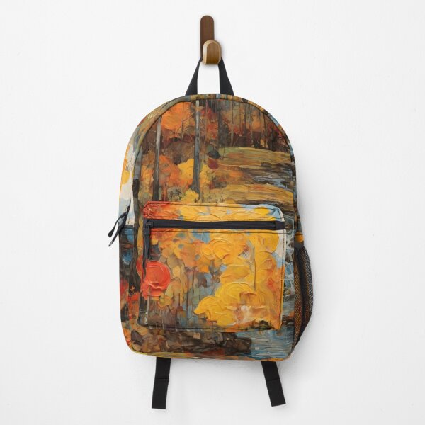 Item preview, Autumn nature landscape of colorful forest designed and sold by enhan.