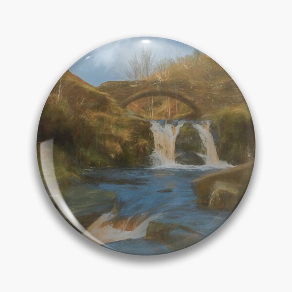 Item preview, Digital painting of the Peak District National Park. designed and sold by RobThorley.