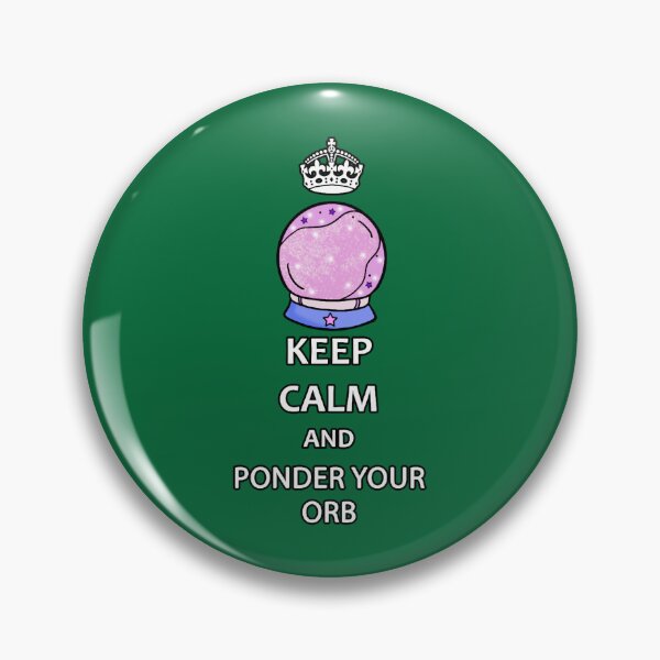 Item preview, Keep Calm and Ponder Your Orb - Wizard Pondering My Orb Dank Meme designed and sold by EmozionA77.