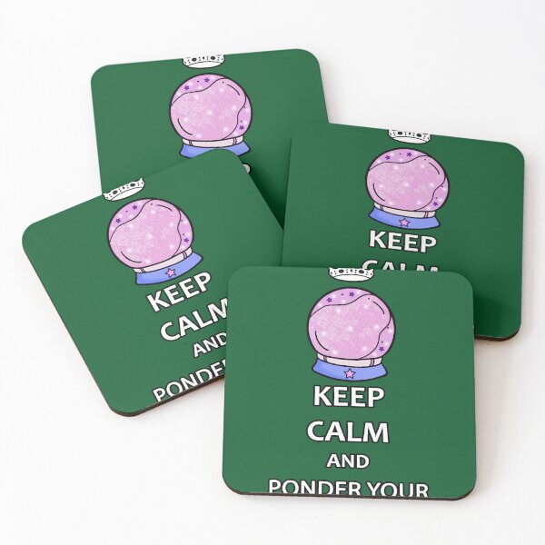 Item preview, Keep Calm and Ponder Your Orb - Wizard Pondering My Orb Dank Meme designed and sold by EmozionA77.