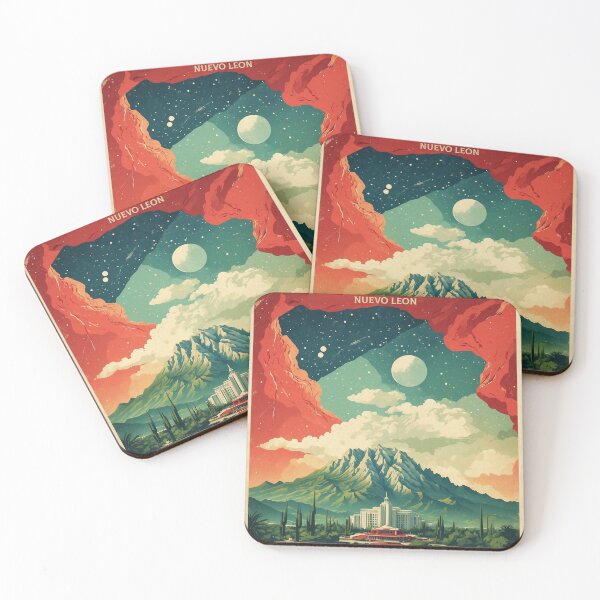 Item preview, Monterrey Nuevo Leon Mexico Vintage Poster Tourism 2 designed and sold by TravelersGems.