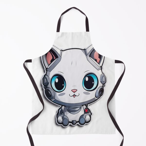 Item preview, Robot Cat Sticker. designed and sold by SUB Q.