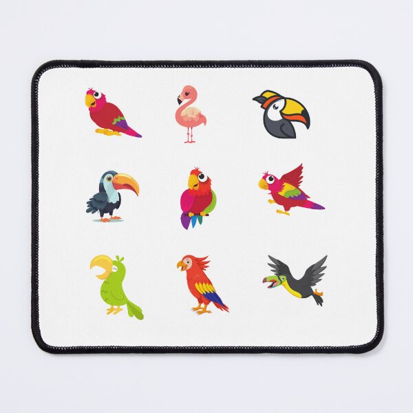 Item preview, beautiful birds with beautiful plumage designed and sold by huape.