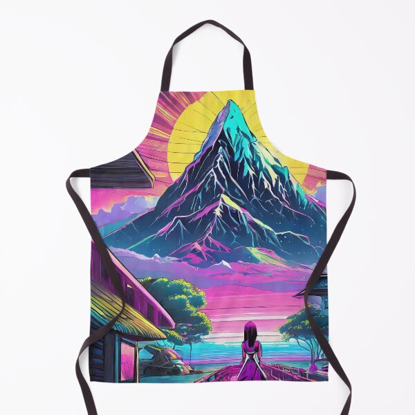 Item preview, 80s Neon Building with Woman designed and sold by NinjaRat.