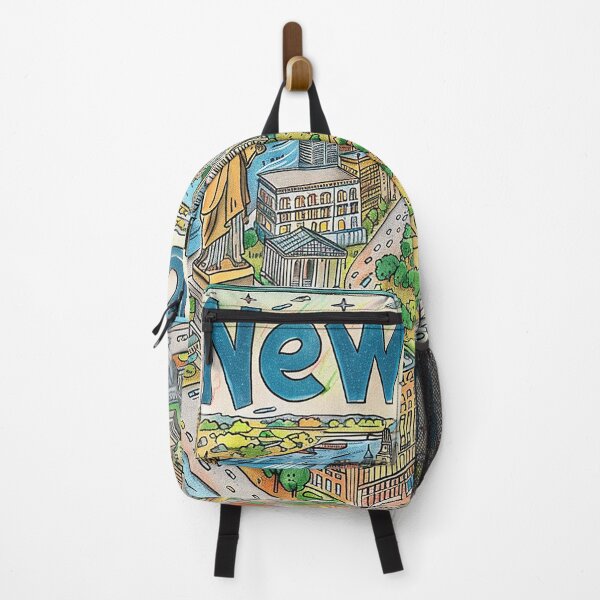 Item preview, New York Map Art designed and sold by nomiraclehere.