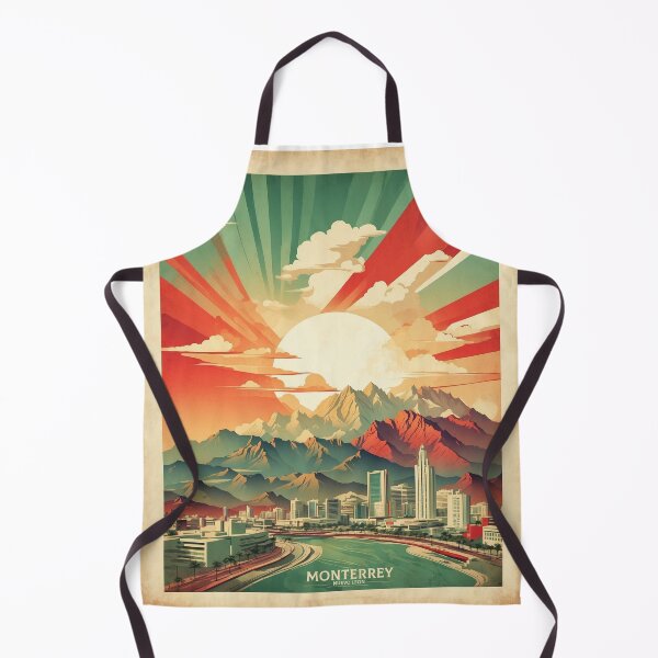 Item preview, Monterrey Nuevo Leon Sunset Mexico Vintage Poster Tourism 2 designed and sold by TravelersGems.
