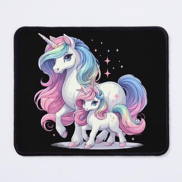 Item preview, Unicorn Mom and Daughter designed and sold by Kawaii-n-Spice.
