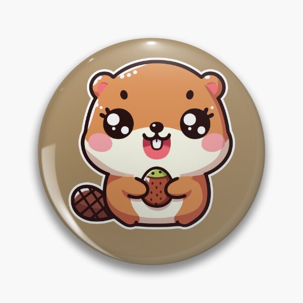 Item preview, Kawaii Cute Beaver 2 | Pets and Animals for Men and Women t-shirt designed and sold by panchiTWO.