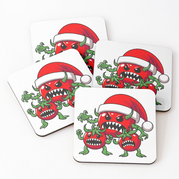 Item preview, Attack of the Killer Tomatoes Christmas designed and sold by ChunkByChunk.