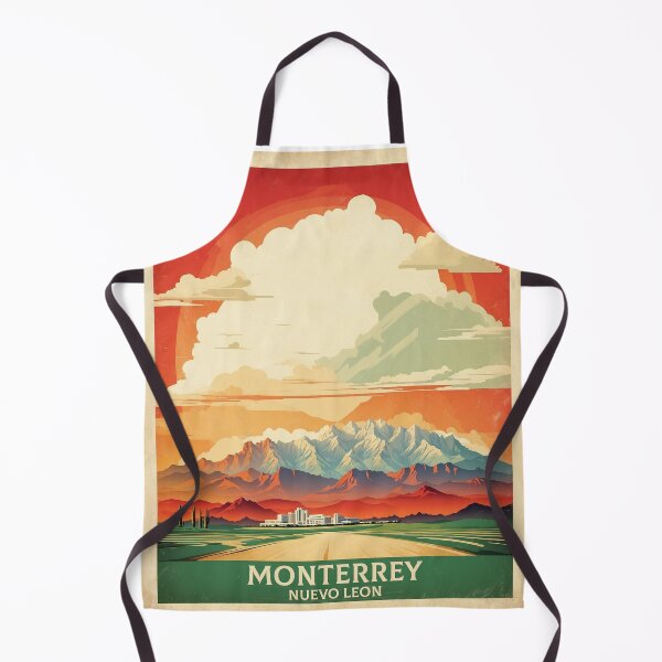 Item preview, Monterrey Nuevo Leon Sunset Mexico Vintage Poster Tourism 3 designed and sold by TravelersGems.