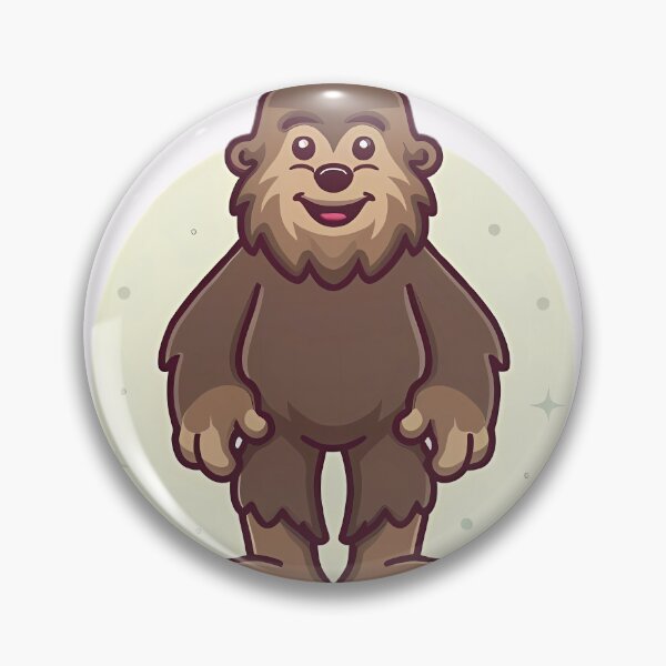 Item preview, Friendly Cute Bigfoot! designed and sold by graphicboyz112.