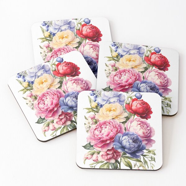 Item preview, Peonies, Delphiniums, Eustoma, and Hyacinths Bouquet designed and sold by Chicandcool.