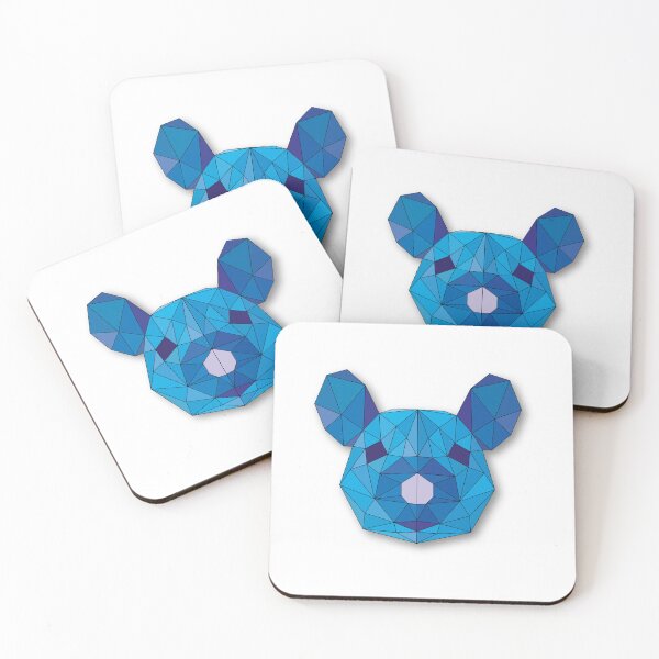 Item preview, Mouse: Geometric Head Art designed and sold by ColorfulForest.
