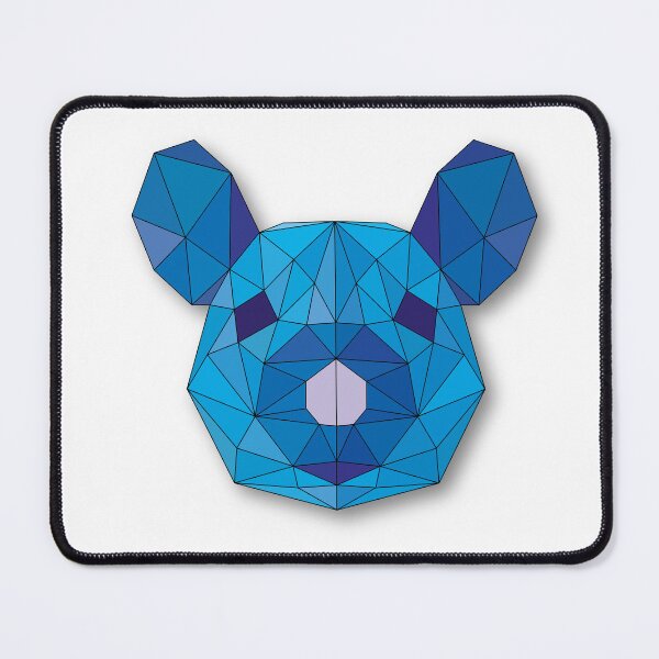 Item preview, Mouse: Geometric Head Art designed and sold by ColorfulForest.