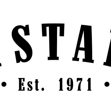 Artwork thumbnail, Ystad Skåne County Sweden Est. 1971 Black Letter Sverige by establishedwear