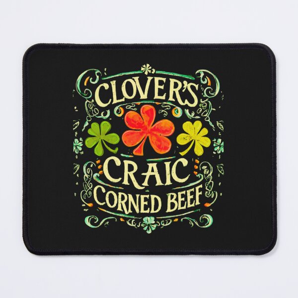 Item preview, Clover's Craic and Corned Beef designed and sold by DrakeIreland.